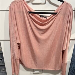 SHEIN Blush Long Sleeve Top